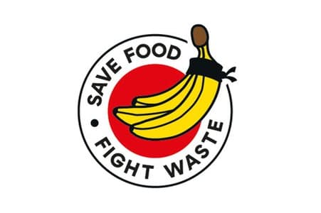 Illustration von Bananen mit Text