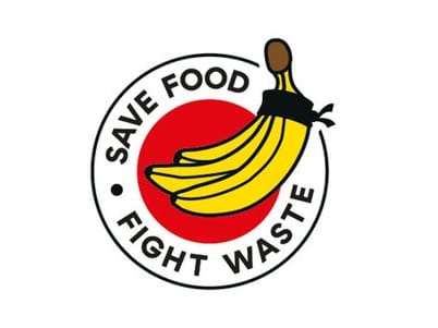 Illustration von Bananen mit Text